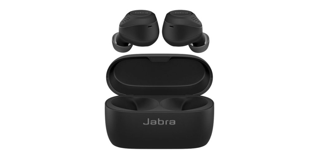 The charging case on the Jabra Elite 75t is a major upgrade on the Elite 65t. Jabra decreased the size of the charging case, earbuds, all while improving battery life in this new model. 