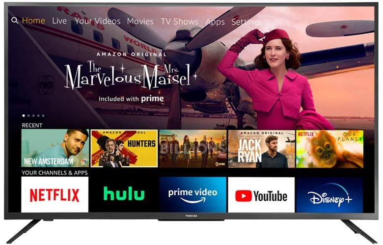 This Toshiba 55-inch Smart 4K UHD Fire TV - 2020 Model has gone on sale in the past but has this is the lowest price we’ve ever seen by $40! On Amazon Prime Day, this TV was only on sale for $299.99.