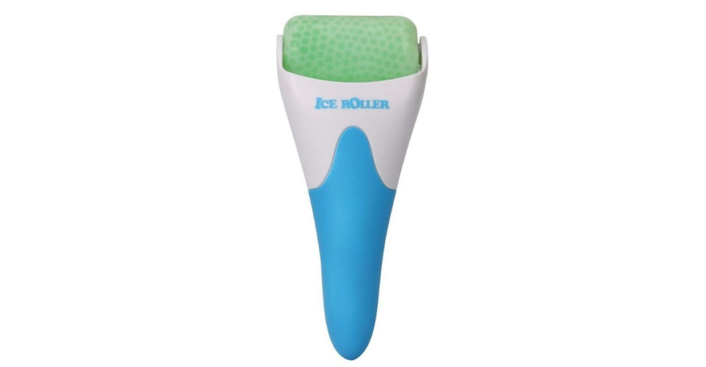  This ice roller is the best thing you can invest in this summer. It sits in your refrigerator until you’re ready for it, and when you are, you cover your face in your favorite gel or lotion and roll this lil guy all over your skin, focusing on the areas where you want to reduce puffiness. 