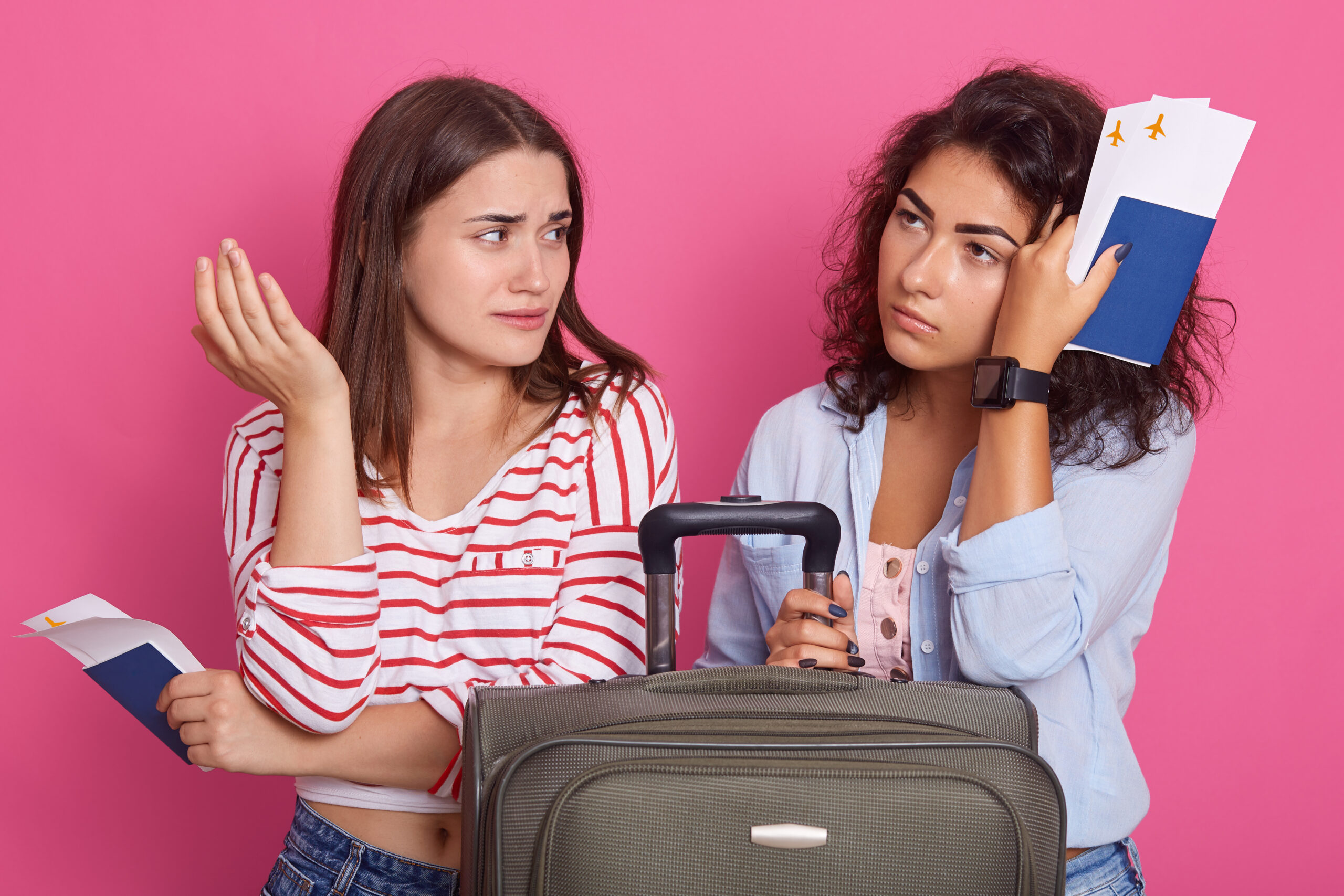 Confused Girls Choosing Airbnb vs. Hotel: Which is Better for Your Next Trip